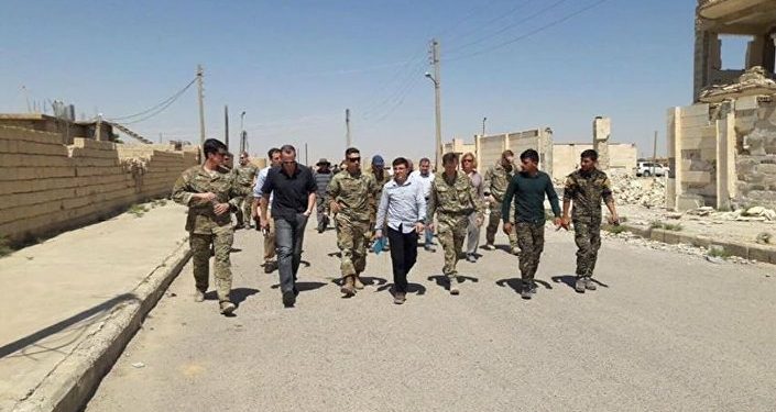 McGurk YPG ile Görüştü